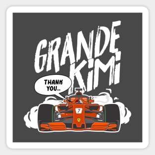 Kimi Raikkonen Grande Kimi Magnet